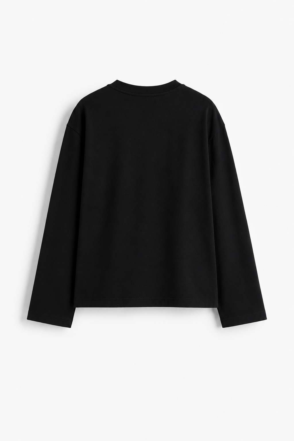 BLACK OVERSIZED FULL SLEEVE
