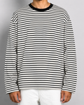 STRIPPED BLACK FULL SLEEVE