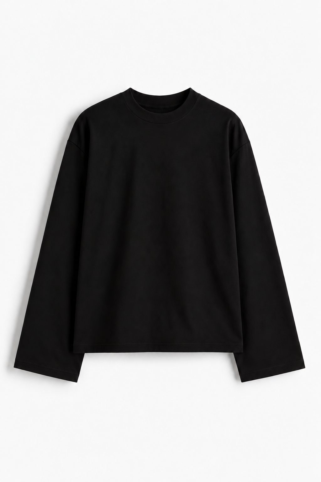 BLACK OVERSIZED FULL SLEEVE