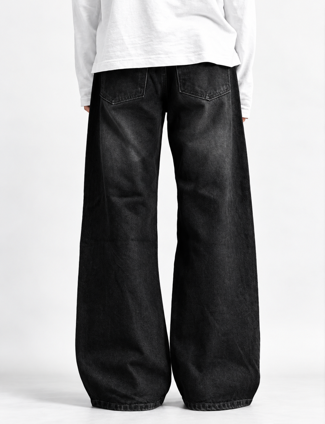 VINTAGE WASHED BLACK BAGGY