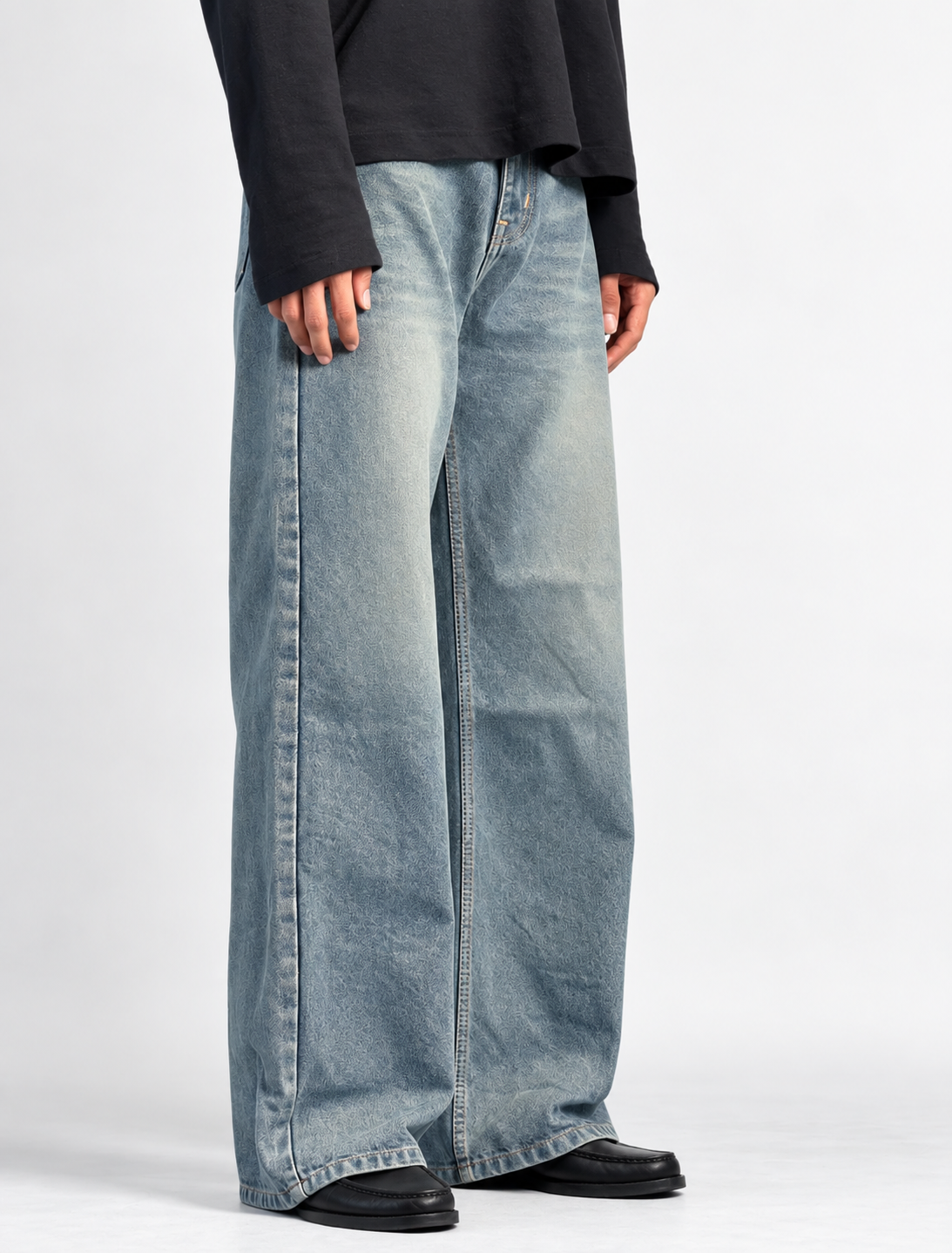 VINTAGE LIGHT WASH BAGGY