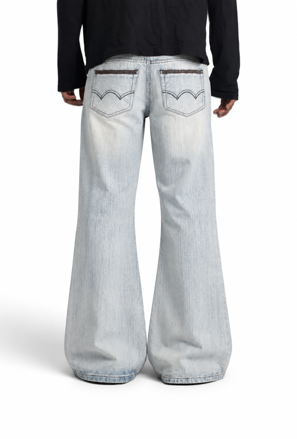 VINTAGE ICE BLUE BOOTCUT