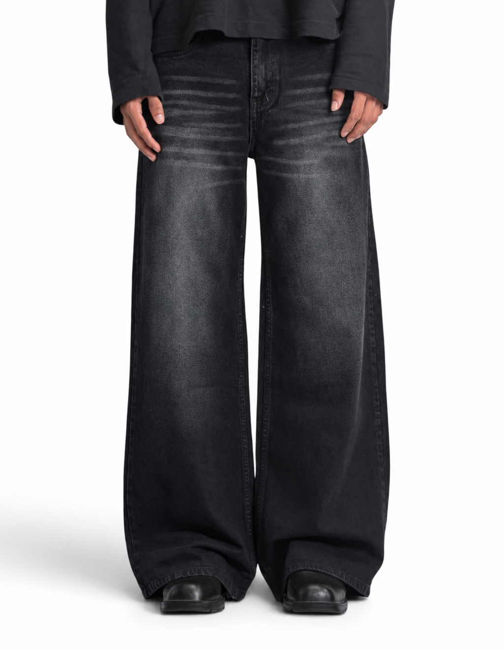 CHARCOAL BLACK WIDE